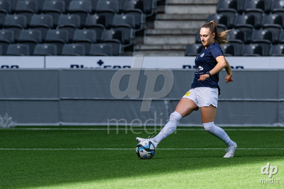 13.04.2024, Bern, Stadion Wankdorf, Women's Super League: BSC YB Frauen - FC Luzern,  #77 Jael Jost (FC Luzern)