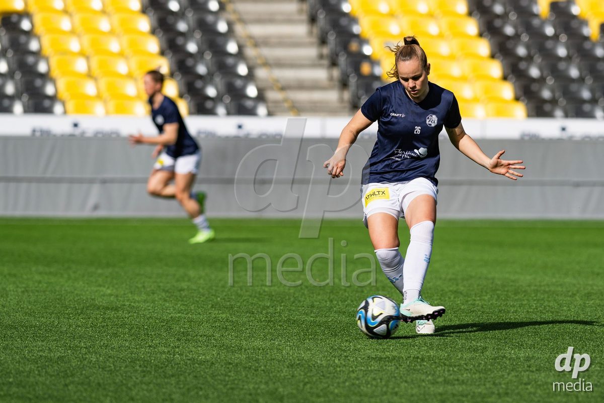 13.04.2024, Bern, Stadion Wankdorf, Women's Super League: BSC YB Frauen - FC Luzern,  #8 Jamie Kenel (FC Luzern)
