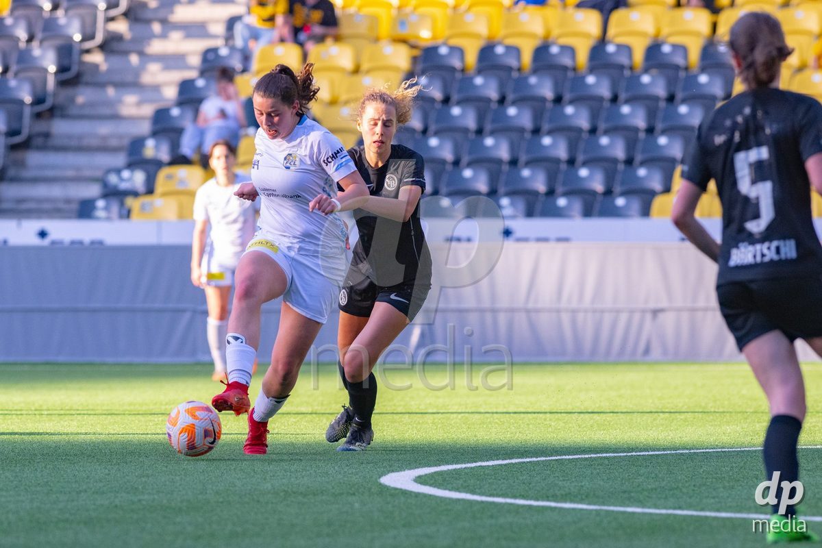 13.04.2024, Bern, Stadion Wankdorf, Women's Super League: BSC YB Frauen - FC Luzern,