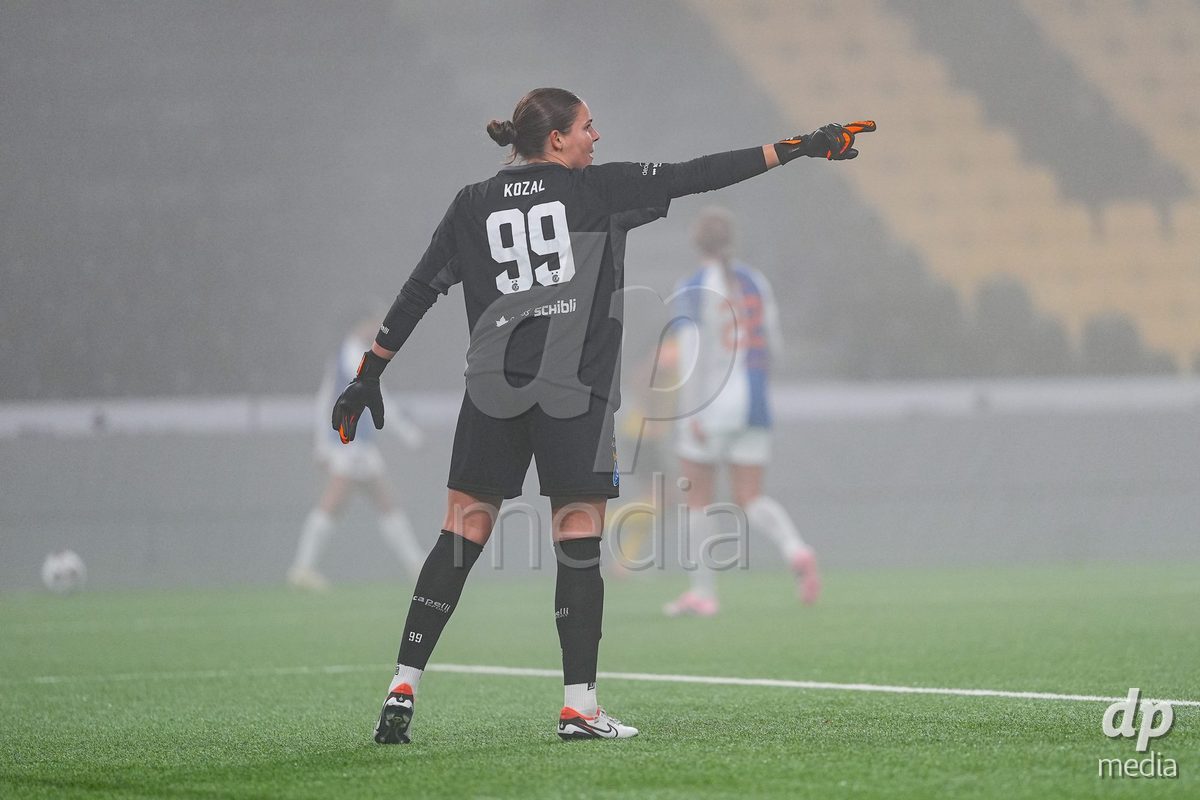 Schweiz: Axa Women's Cup 2025/26, BSC YB Frauen vs GC Frauenfussball - Stadion Wankdorf, Bern: Torhüter Lauren Rose Kozal (99 GC)
