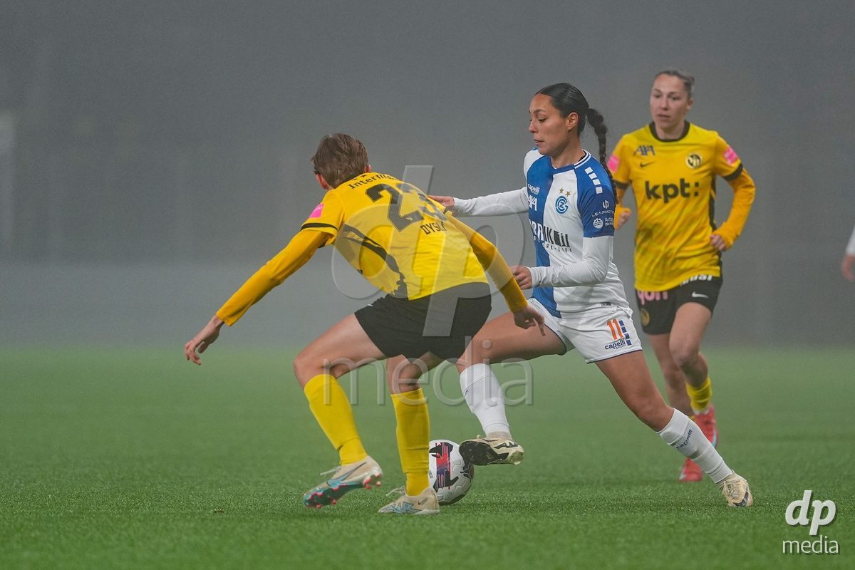 Schweiz: Axa Women's Cup 2025/26, BSC YB Frauen vs GC Frauenfussball - Stadion Wankdorf, Bern: Noemie Potier (11 GC) in aktion