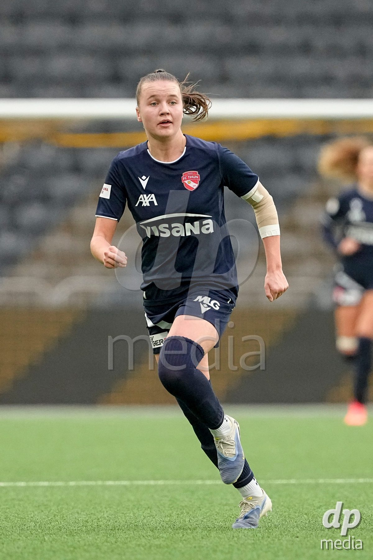 Schweiz: Axa Women's Cup 2025/26, BSC YB Frauen vs FC Thun - Stadion Wankdorf, Bern: Alisha Heiniger (6 Thun) in aktion