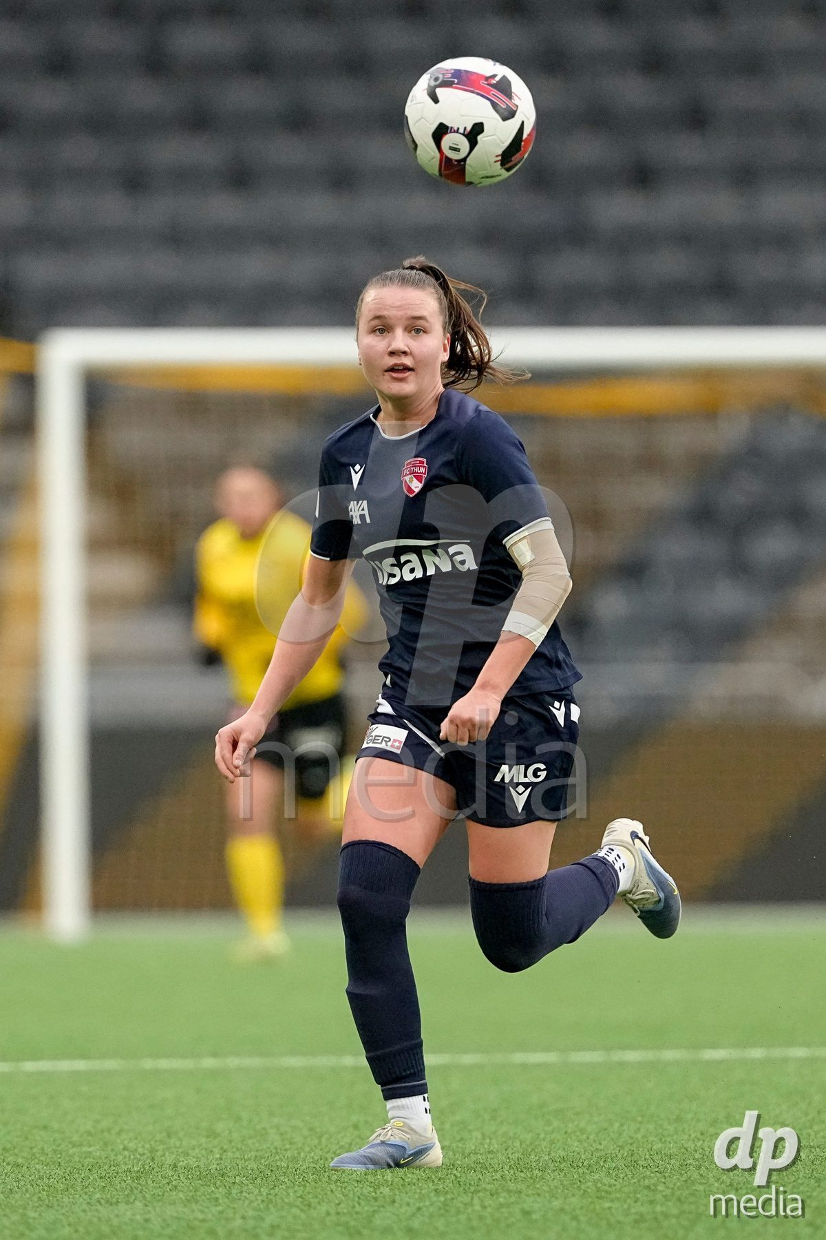 Schweiz: Axa Women's Cup 2025/26, BSC YB Frauen vs FC Thun - Stadion Wankdorf, Bern: Alisha Heiniger (6 Thun) in aktion