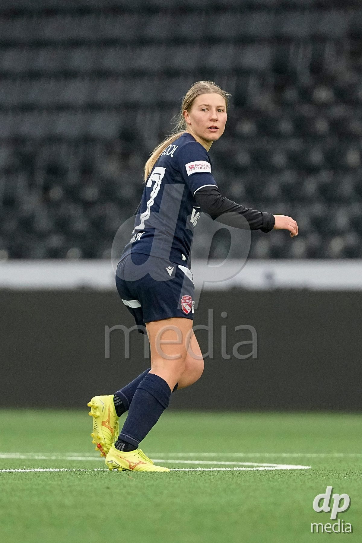 Schweiz: Axa Women's Cup 2025/26, BSC YB Frauen vs FC Thun - Stadion Wankdorf, Bern: Lara Colpi (17 Thun) in aktion