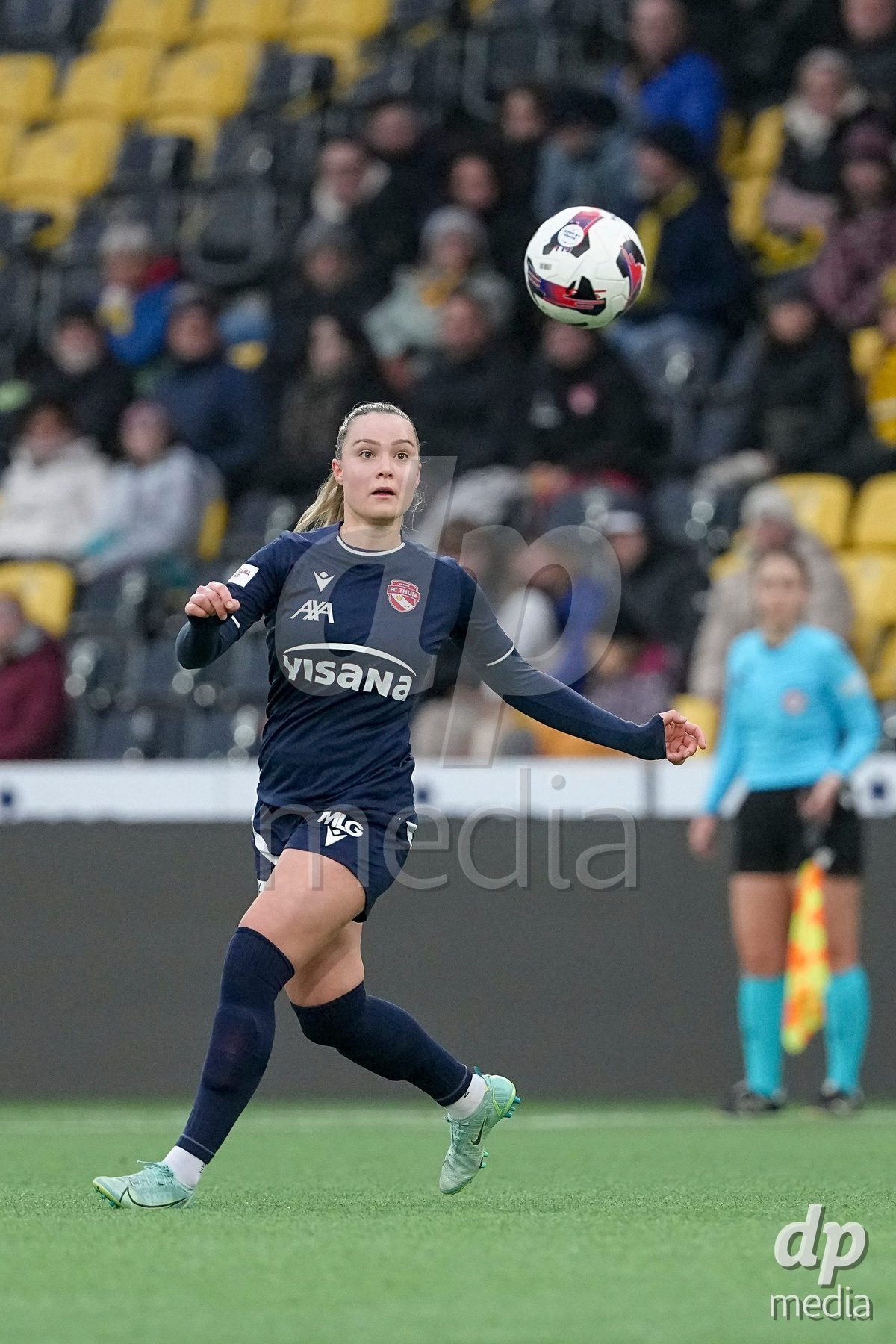 Schweiz: Axa Women's Cup 2025/26, BSC YB Frauen vs FC Thun - Stadion Wankdorf, Bern: Nicole Tiller (19 Thun) in aktion
