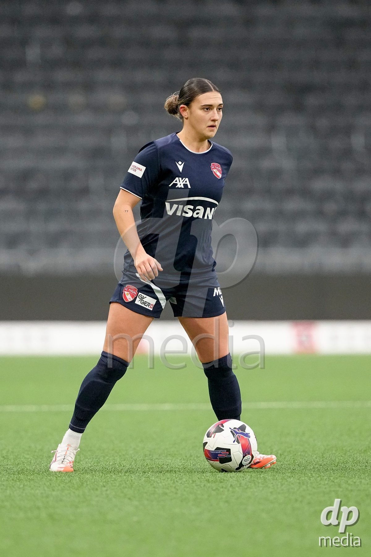 Schweiz: Axa Women's Cup 2025/26, BSC YB Frauen vs FC Thun - Stadion Wankdorf, Bern: Jael Jost (77 Thun) in aktion
