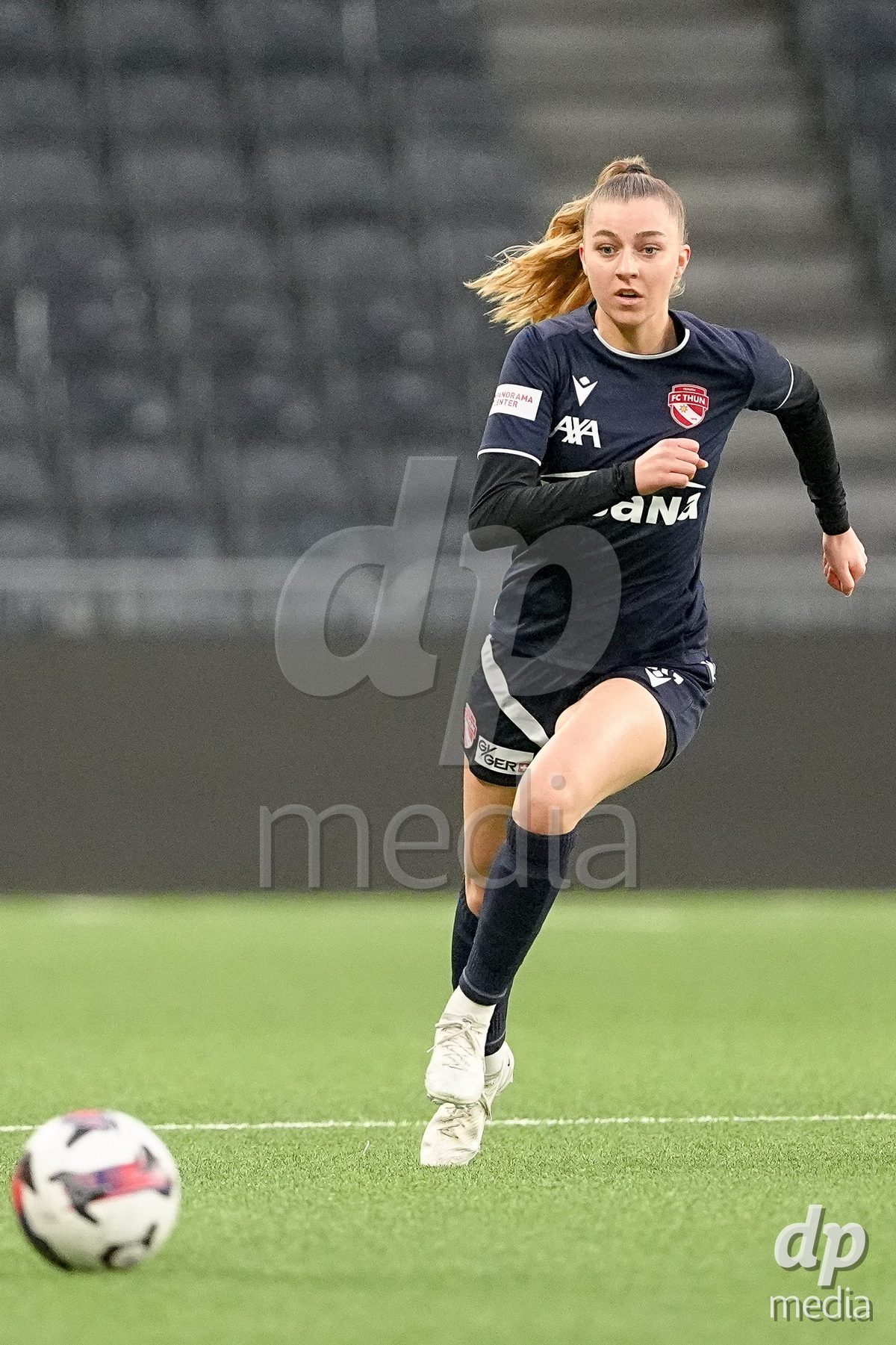 Schweiz: Axa Women's Cup 2025/26, BSC YB Frauen vs FC Thun - Stadion Wankdorf, Bern: Celine Schmid (34 Thun) in aktion