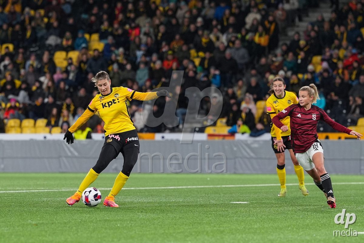 Schweiz: UEFA Women's Europa Cup 2025/26 1/8 final, BSC YB Frauen vs AC Sparta Praha - Stadion Wankdorf, Bern: Geraldine Ess (7 YB Frauen) in aktion