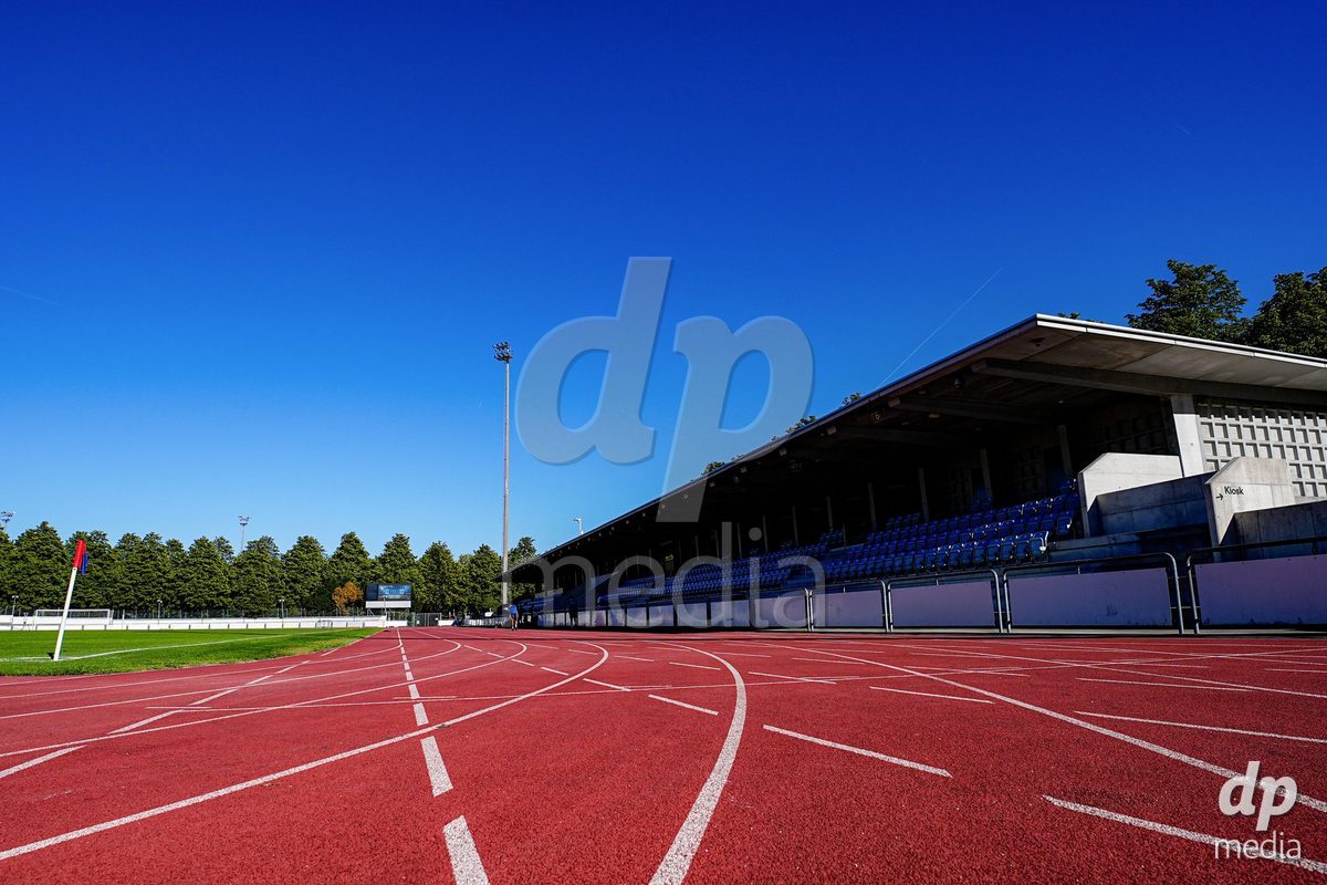 Basel, Switzerland - September 4: General view of Leichtathletikstadion prior to the AXA Women's Super League match between FC Basel 1893 and FC St. Gallen 1879 at Leichtathletikstadion on September 4, 2026 in Basel, Switzerland.