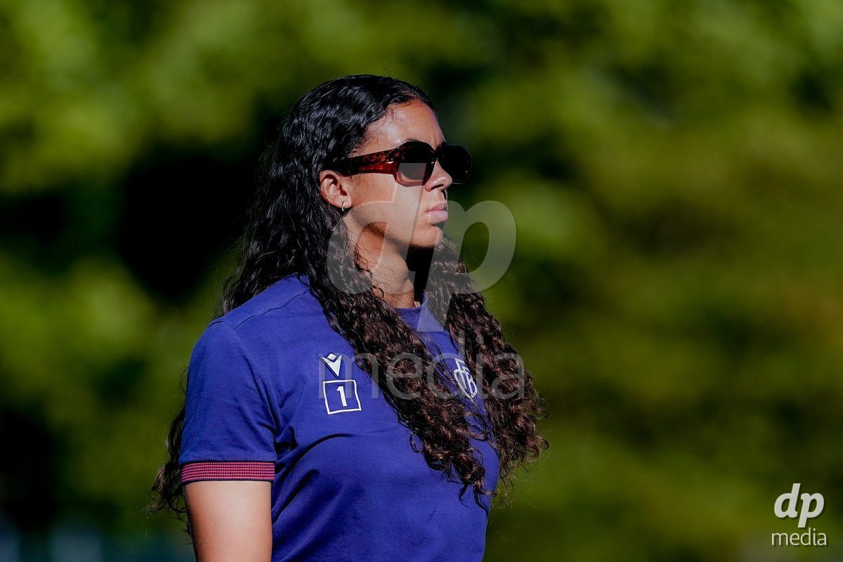 Basel, Switzerland - September 4: Selina Wolfle (Selina Wölfle) of FC Basel 1893 arrival during the AXA Women's Super League match between FC Basel 1893 and FC St. Gallen 1879 at Leichtathletikstadion on September 4, 2026 in Basel, Switzerland.