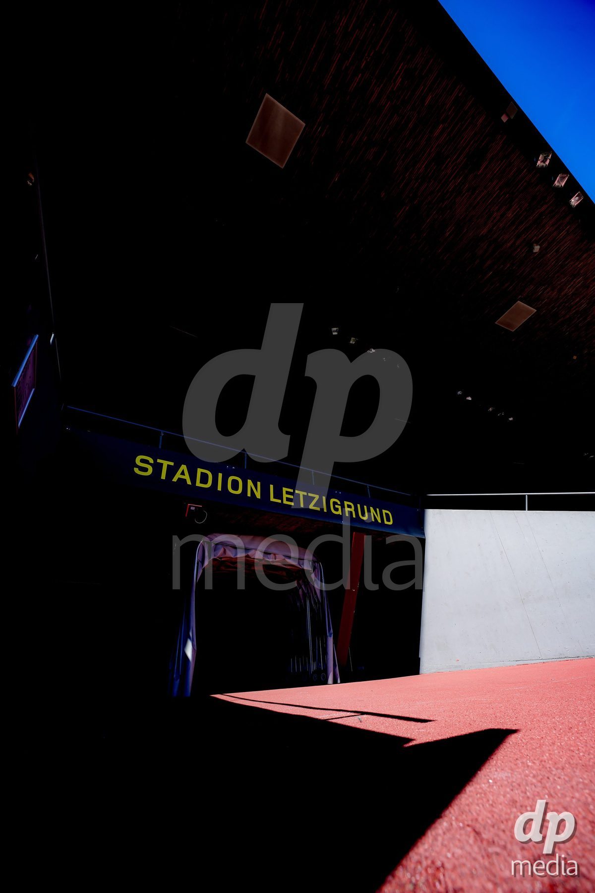 ZURICH, SWITZERLAND - September 6: Aspect of Letzigrung stadium prior to the AXA Women's Super League match between GC Frauenfussball and Servette FC Chenois Feminin at Letzigrund on September 6, 2026 in Zurich, Switzerland.