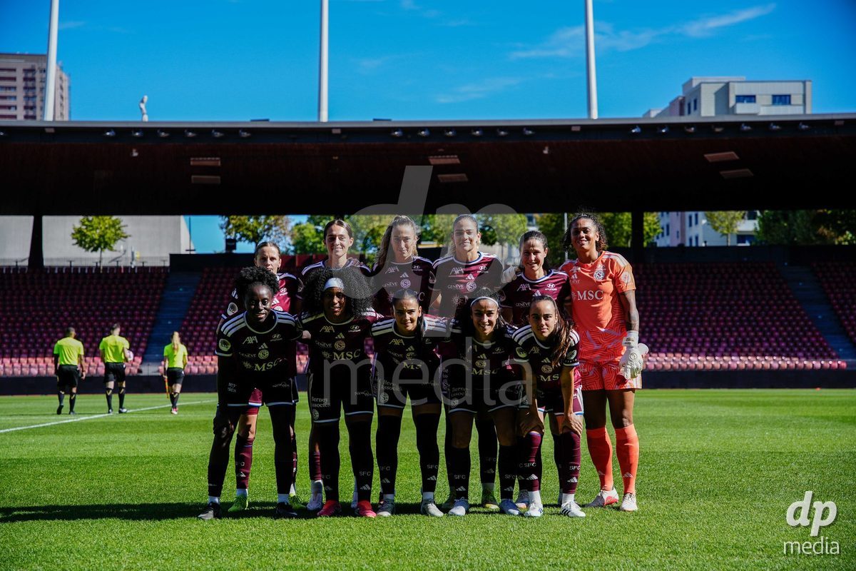 ZURICH, SWITZERLAND - September 6: Servette FC Chenois Feminin 11 photo during the AXA Women's Super League match between GC Frauenfussball and Servette FC Chenois Feminin at Letzigrund on September 6, 2026 in Zurich, Switzerland.