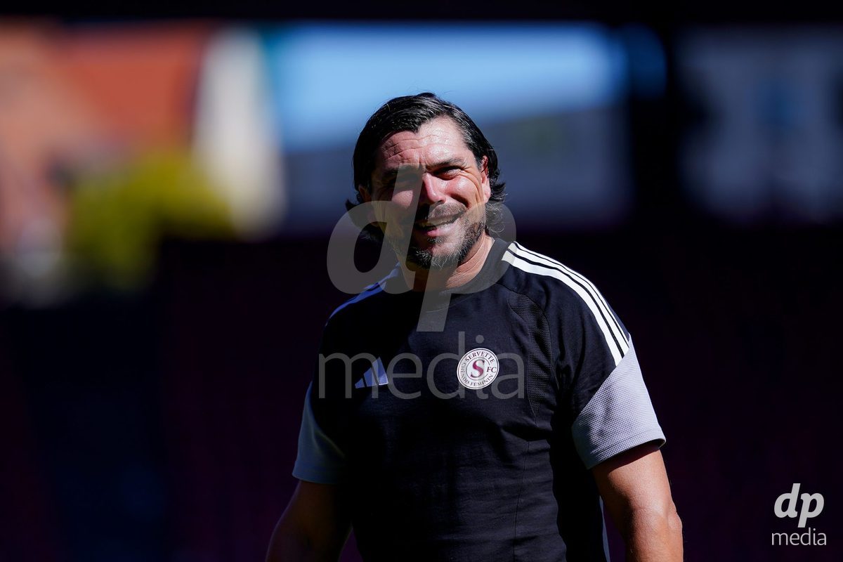 ZURICH, SWITZERLAND - September 6: Portrait of Cristian Toro, Head Coach of Servette FC Chenois Feminin, during the AXA Women's Super League match between GC Frauenfussball and Servette FC Chenois Feminin at Letzigrund on September 6, 2026 in Zurich, Switzerland.