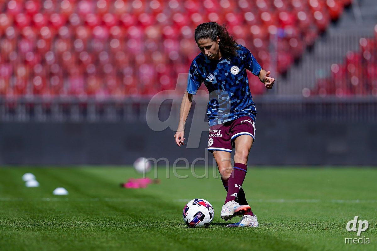 ZURICH, SWITZERLAND - September 6: Noemie Carage (Noémie Carage) of Servette FC Chenois Feminin during the AXA Women's Super League match between GC Frauenfussball and Servette FC Chenois Feminin at Letzigrund on September 6, 2026 in Zurich, Switzerland.