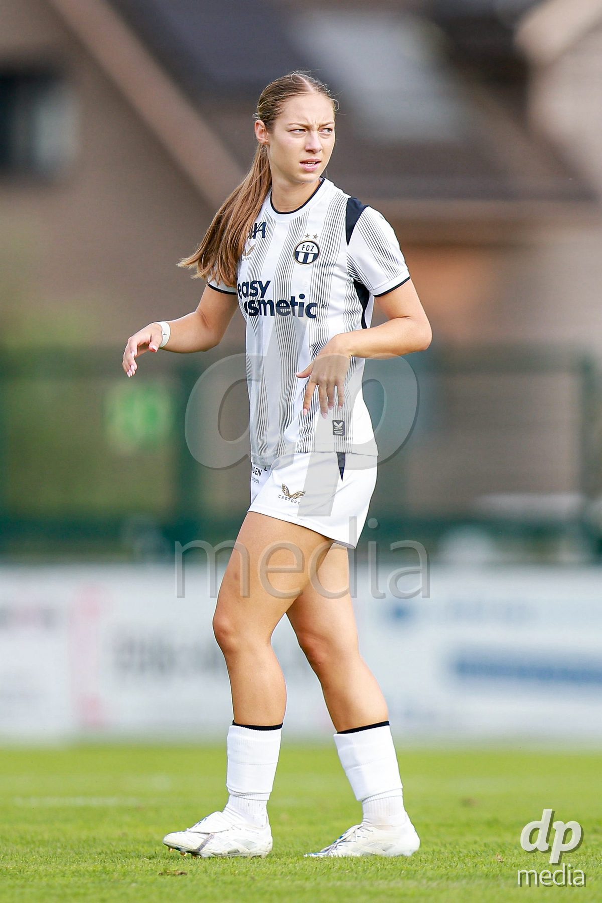 RAPPERSWIL, SWITZERLAND - September 5: Action during the AXA Women's Super League match between FC Rapperswil-Jona and FC Zurich at Stadion Grunfeld on September 5, 2026 in Rapperswil, Switzerland.