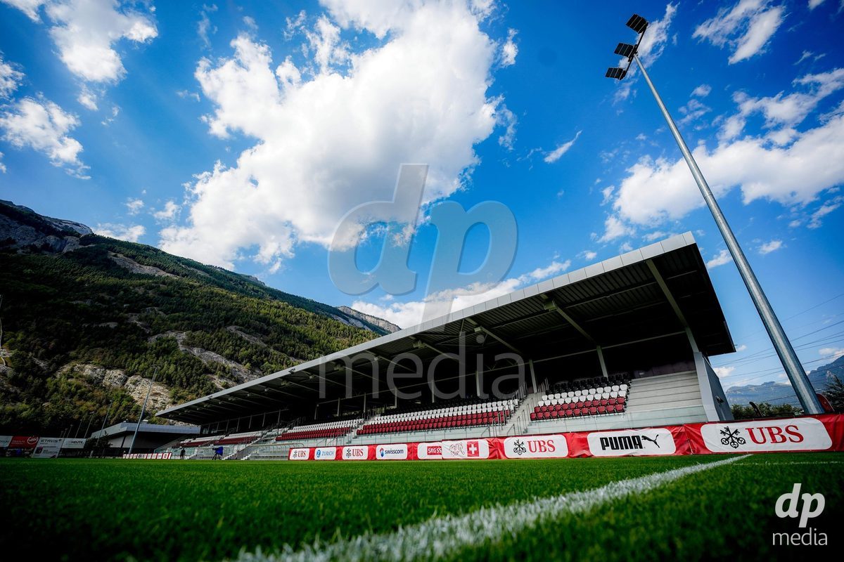 OBERE AU, Switzerland - September 8: General view of  Obere Au stadium prior to the International Friendly U20 match between Switzerland and Luxembourg at TBD on September 8, 2026 in Obere Au, Switzerland.