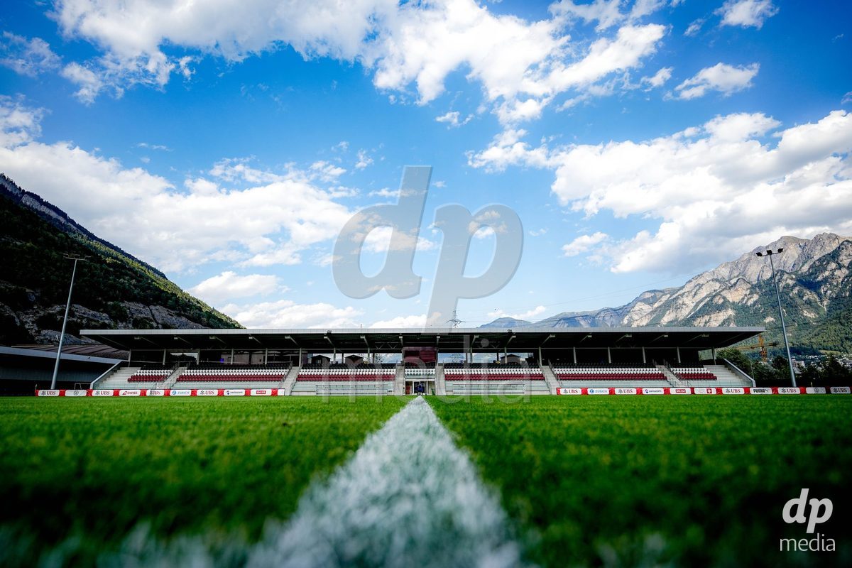 OBERE AU, Switzerland - September 8: General view of  Obere Au stadium prior to the International Friendly U20 match between Switzerland and Luxembourg at TBD on September 8, 2026 in Obere Au, Switzerland.