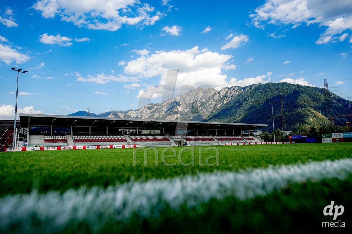 OBERE AU, Switzerland - September 8: General view of  Obere Au stadium prior to the International Friendly U20 match between Switzerland and Luxembourg at TBD on September 8, 2026 in Obere Au, Switzerland.