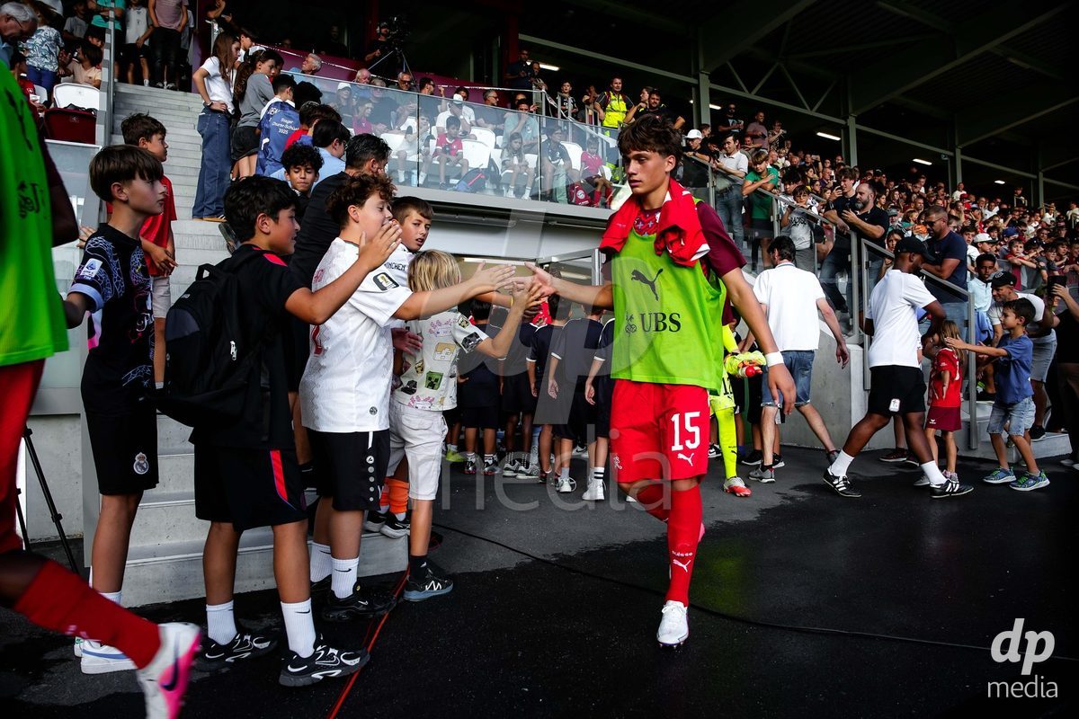 OBERE AU, Switzerland - September 8: Janosch Marlo Konetzka of Switzerland during the International Friendly U20 match between Switzerland and Luxembourg at TBD on September 8, 2026 in Obere Au, Switzerland.