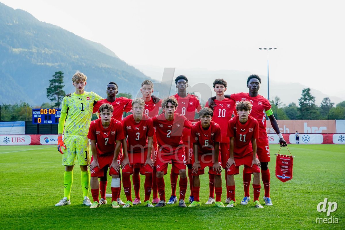 OBERE AU, Switzerland - September 8: Switzerland 11 photo during the International Friendly U20 match between Switzerland and Luxembourg at TBD on September 8, 2026 in Obere Au, Switzerland.