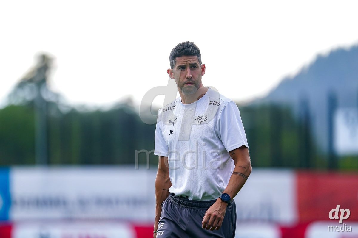 OBERE AU, Switzerland - September 8: Staff of Switzerland during the International Friendly U20 match between Switzerland and Luxembourg at TBD on September 8, 2026 in Obere Au, Switzerland.