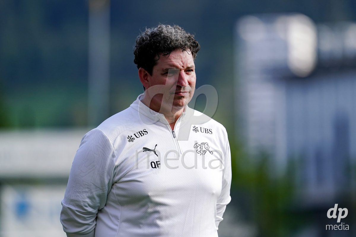OBERE AU, Switzerland - September 8: Staff of Switzerland during the International Friendly U20 match between Switzerland and Luxembourg at TBD on September 8, 2026 in Obere Au, Switzerland.