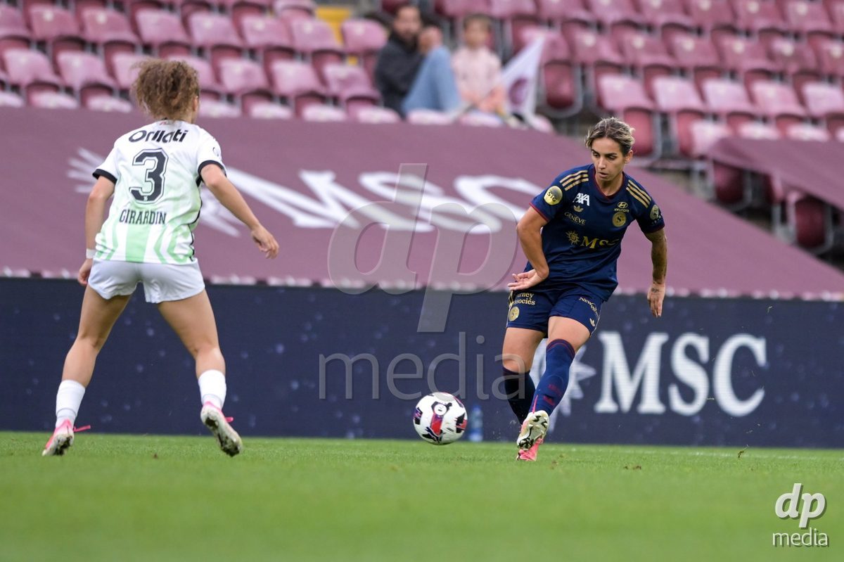 GENEVA, SWITZERLDAND - September 9: NataÅ¡a Andonova of Servette during the AXA Women's Super League match between Servette FC Chenois Feminin and FC Yverdon Women at Stade de Geneve on September 9,2026 in Geneva, Switzerland