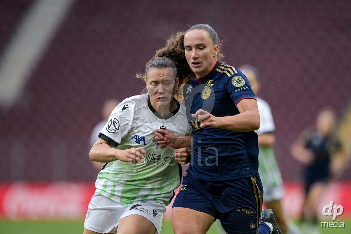 GENEVA, SWITZERLDAND - September 9: Magdalena Sobal  of Servette during the AXA Women's Super League match between Servette FC Chenois Feminin and FC Yverdon Women at Stade de Geneve on September 9,2026 in Geneva, Switzerland