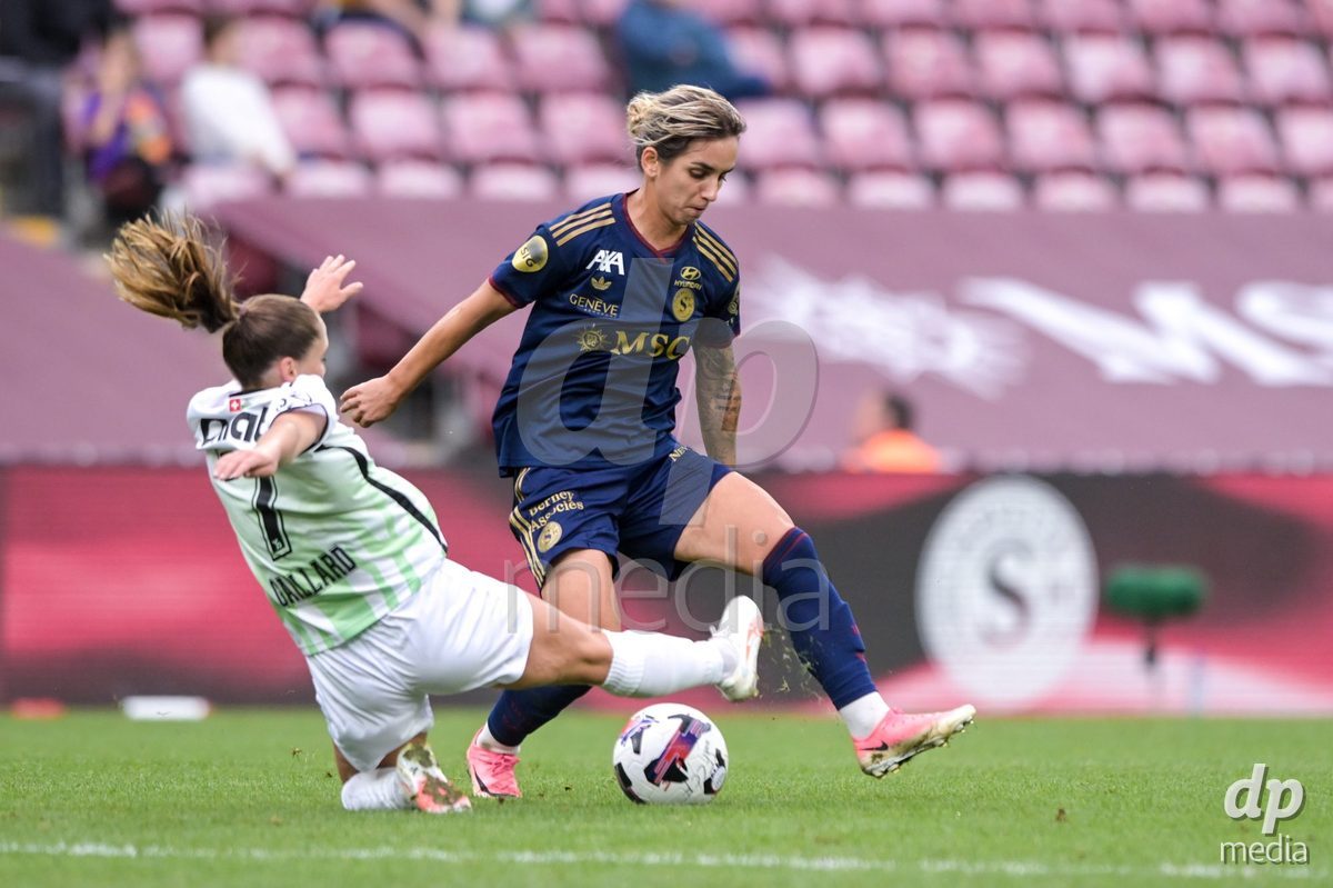 GENEVA, SWITZERLDAND - September 9: NataÅ¡a Andonova of Servette during the AXA Women's Super League match between Servette FC Chenois Feminin and FC Yverdon Women at Stade de Geneve on September 9,2026 in Geneva, Switzerland