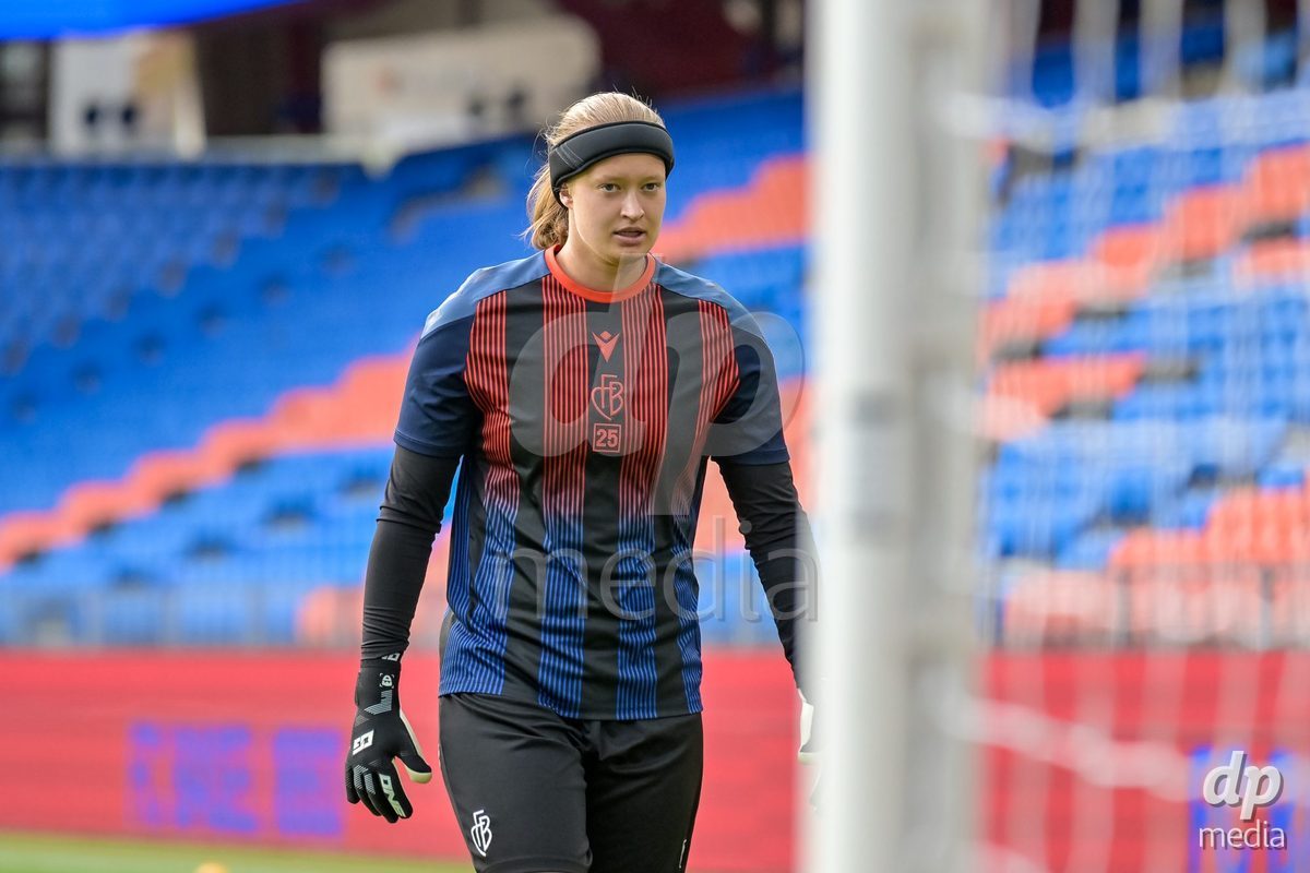 BASEL, SWITZERLAND - September 9: Nanna Leivonen of FC Basel during the AXA Women's Super League match between FC Basel 1893 and GC Frauenfussball at St. Jakob-Park on September 9, 2026 in Basel, Switzerland.