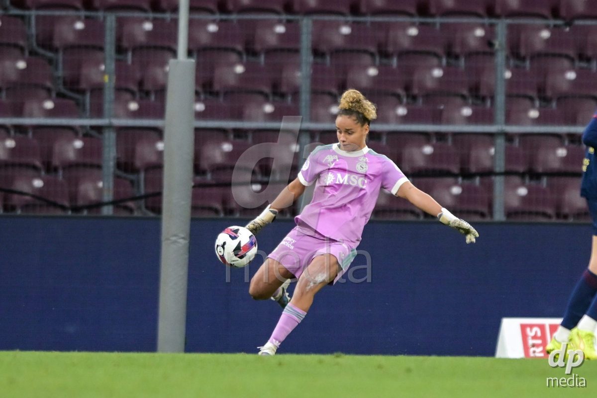 GENEVA, SWITZERLDAND - September 9: Manon Le Page of Servette during the AXA Women's Super League match between Servette FC Chenois Feminin and FC Yverdon Women at Stade de Geneve on September 9,2026 in Geneva, Switzerland