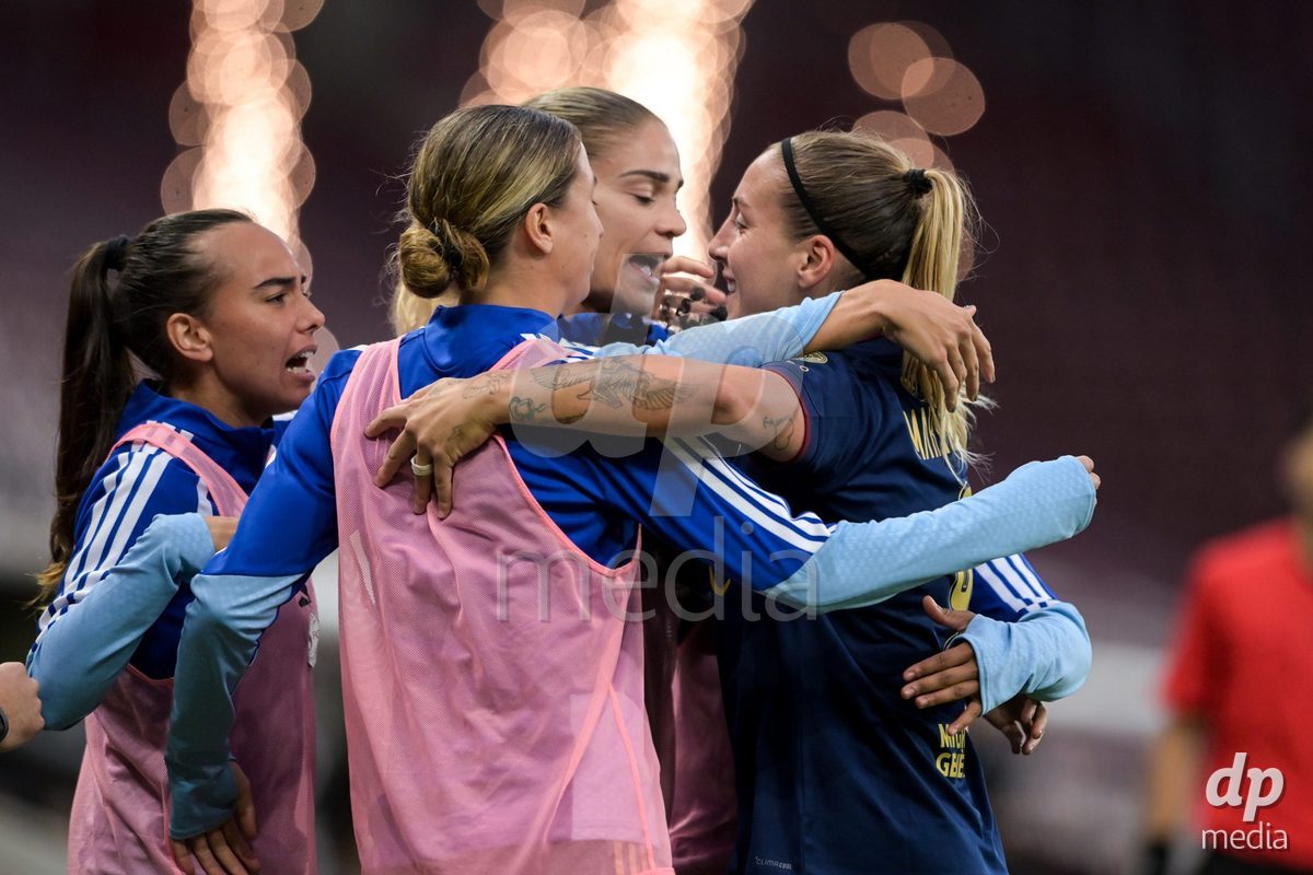 GENEVA, SWITZERLDAND - September 9: Gloria Marinelli of Servette celebrate the 2-2 gol during the AXA Women's Super League match between Servette FC Chenois Feminin and FC Yverdon Women at Stade de Geneve on September 9,2026 in Geneva, Switzerland