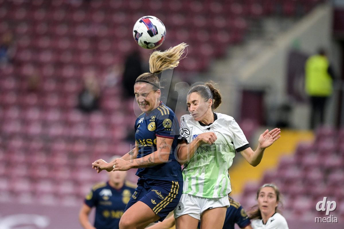 GENEVA, SWITZERLDAND - September 9: Gloria Marinelli of Servette during the AXA Women's Super League match between Servette FC Chenois Feminin and FC Yverdon Women at Stade de Geneve on September 9,2026 in Geneva, Switzerland