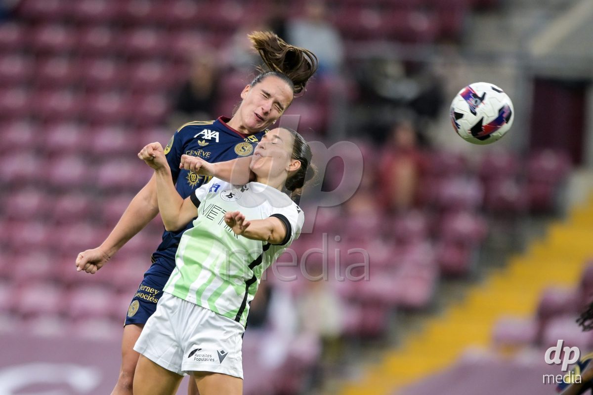 GENEVA, SWITZERLDAND - September 9: Magdalena Sobal  of Servette during the AXA Women's Super League match between Servette FC Chenois Feminin and FC Yverdon Women at Stade de Geneve on September 9,2026 in Geneva, Switzerland