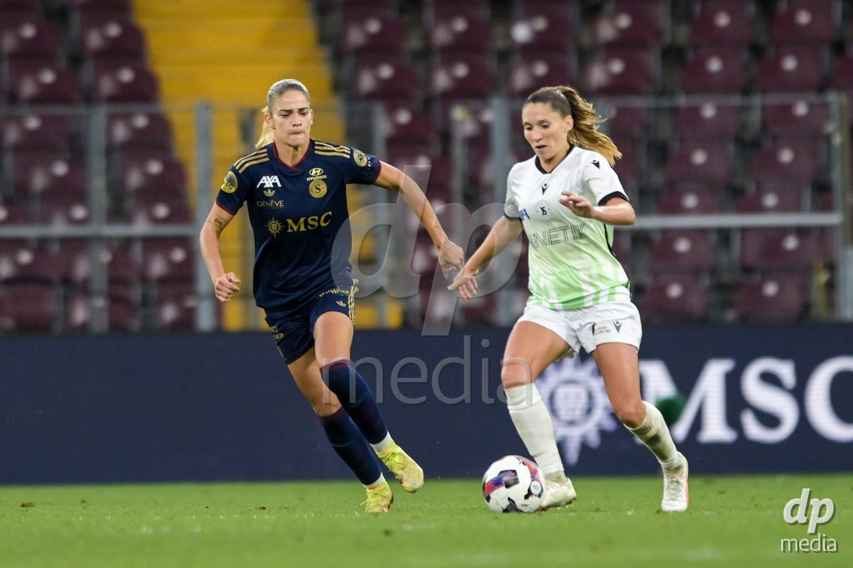 GENEVA, SWITZERLDAND - September 9: Stefanie Da Eira of Servette during the AXA Women's Super League match between Servette FC Chenois Feminin and FC Yverdon Women at Stade de Geneve on September 9,2026 in Geneva, Switzerland