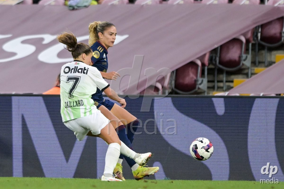 GENEVA, SWITZERLDAND - September 9: Stefanie Da Eira of Servette during the AXA Women's Super League match between Servette FC Chenois Feminin and FC Yverdon Women at Stade de Geneve on September 9,2026 in Geneva, Switzerland