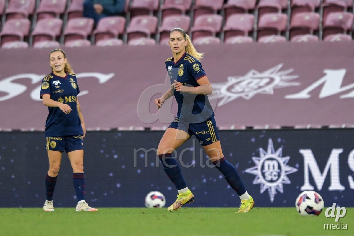 GENEVA, SWITZERLDAND - September 9: Stefanie Da Eira of Servette during the AXA Women's Super League match between Servette FC Chenois Feminin and FC Yverdon Women at Stade de Geneve on September 9,2026 in Geneva, Switzerland