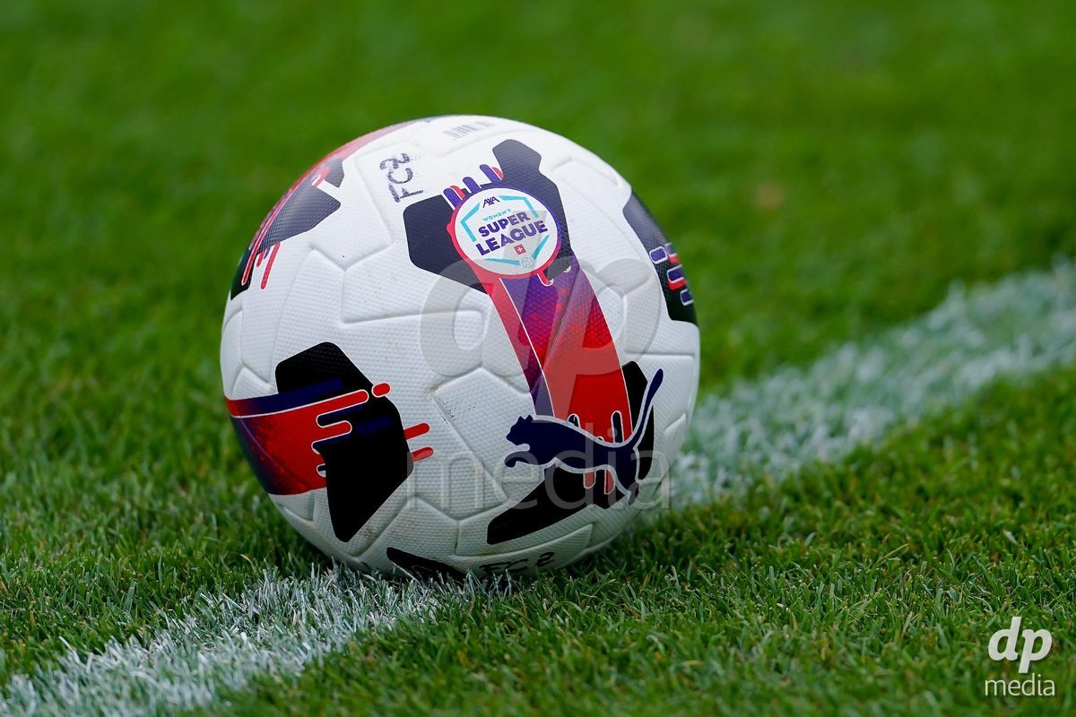 ZURICH, SWITZERLAND - September 9: AXA Women's Super League official match ball during the AXA Women's Super League match between FC Zurich and BSC YB Frauen at Herrenschurli on September 9, 2026 in Zurich, Switzerland.