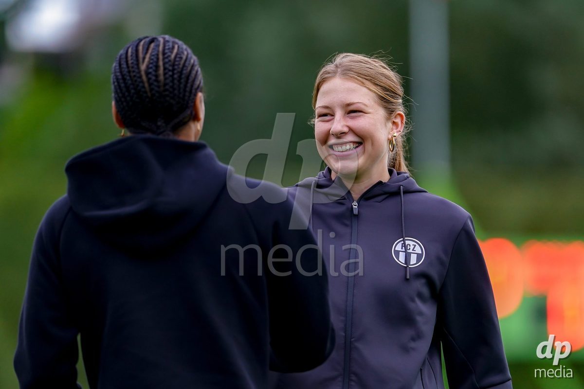 ZURICH, SWITZERLAND - September 9: Marlene Wild of FC Zurich arrival during the AXA Women's Super League match between FC Zurich and BSC YB Frauen at Herrenschurli on September 9, 2026 in Zurich, Switzerland.