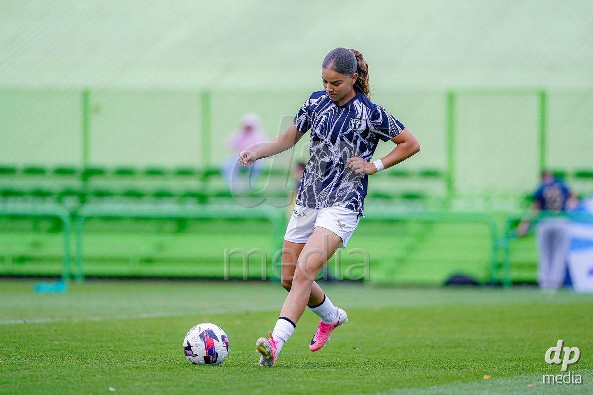 ZURICH, SWITZERLAND - September 9: Rahel Hinder of FC Zurich warming up during the AXA Women's Super League match between FC Zurich and BSC YB Frauen at Herrenschurli on September 9, 2026 in Zurich, Switzerland.