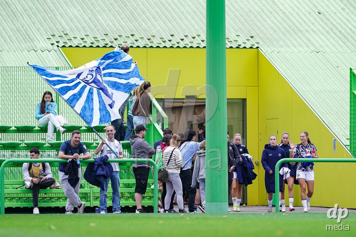 ZURICH, SWITZERLAND - September 9: Fans of FC Zurich prior to the AXA Women's Super League match between FC Zurich and BSC YB Frauen at Herrenschurli on September 9, 2026 in Zurich, Switzerland.