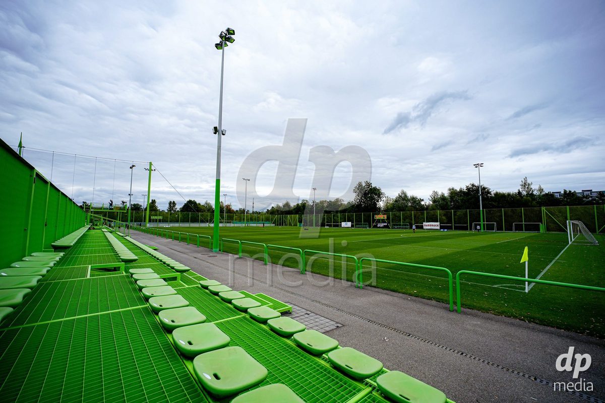 ZURICH, SWITZERLAND - September 9: General view of Herrenschurli prior to the AXA Women's Super League match between FC Zurich and BSC YB Frauen at Herrenschurli on September 9, 2026 in Zurich, Switzerland.