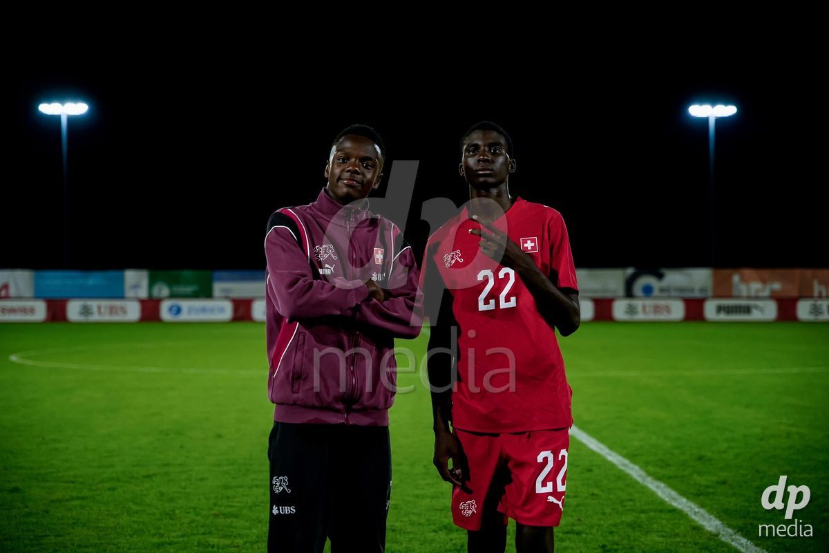OBERE AU, Switzerland - September 8: Players of Switzerland after the International Friendly U20 match between Switzerland and Luxembourg at TBD on September 8, 2026 in Obere Au, Switzerland.