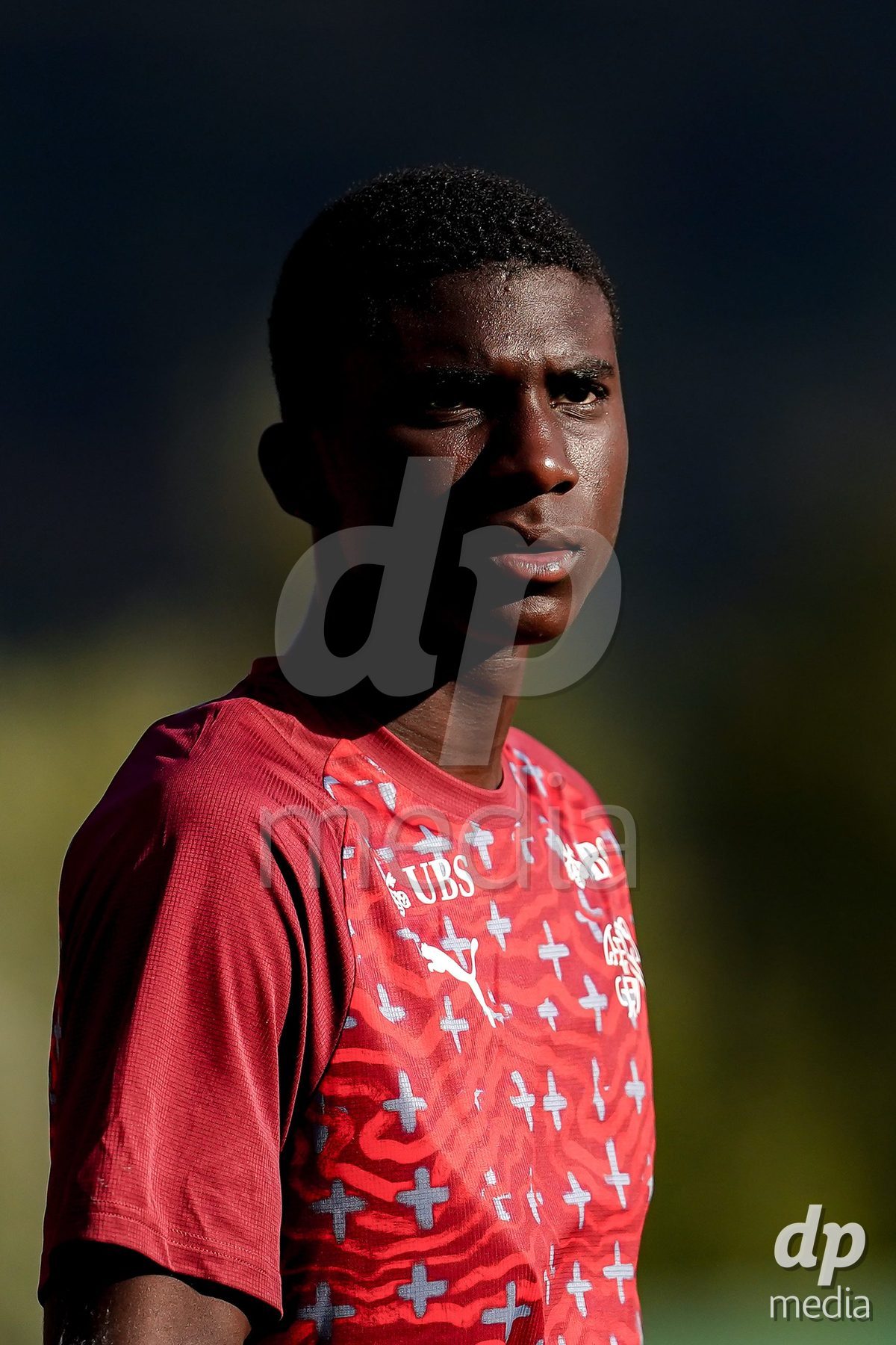 OBERE AU, Switzerland - September 8: Players of Switzerland warming up during the International Friendly U20 match between Switzerland and Luxembourg at TBD on September 8, 2026 in Obere Au, Switzerland.