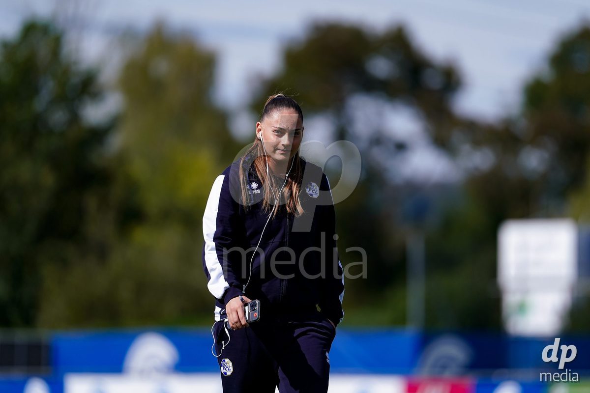 NIEDERHASLI, SWITZERLAND - September 13: Players of FC Luzern arrival during the AXA Women's Super League match between GC Frauenfussball and FC Luzern at GC Campus on September 13, 2026 in Niederhasli, Switzerland.