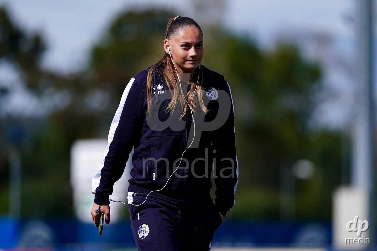 NIEDERHASLI, SWITZERLAND - September 13: Players of FC Luzern arrival during the AXA Women's Super League match between GC Frauenfussball and FC Luzern at GC Campus on September 13, 2026 in Niederhasli, Switzerland.