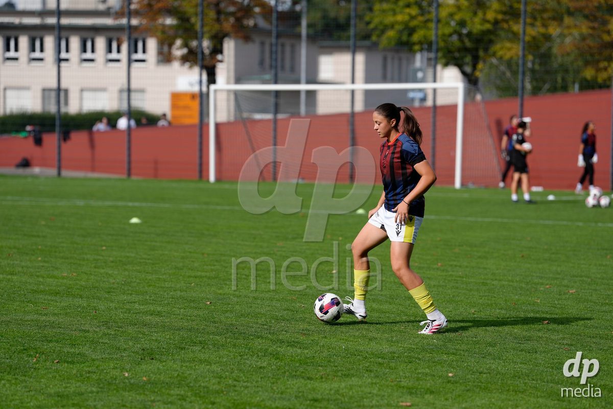 Zurich, Switzerland - September 13: Una Rankic of FC Basel 1893 during the AXA Women's Super League match between FC Zurich and FC Basel 1893 at Stadion Letzigrund on September 13, 2026 in Zurich, Switzerland.