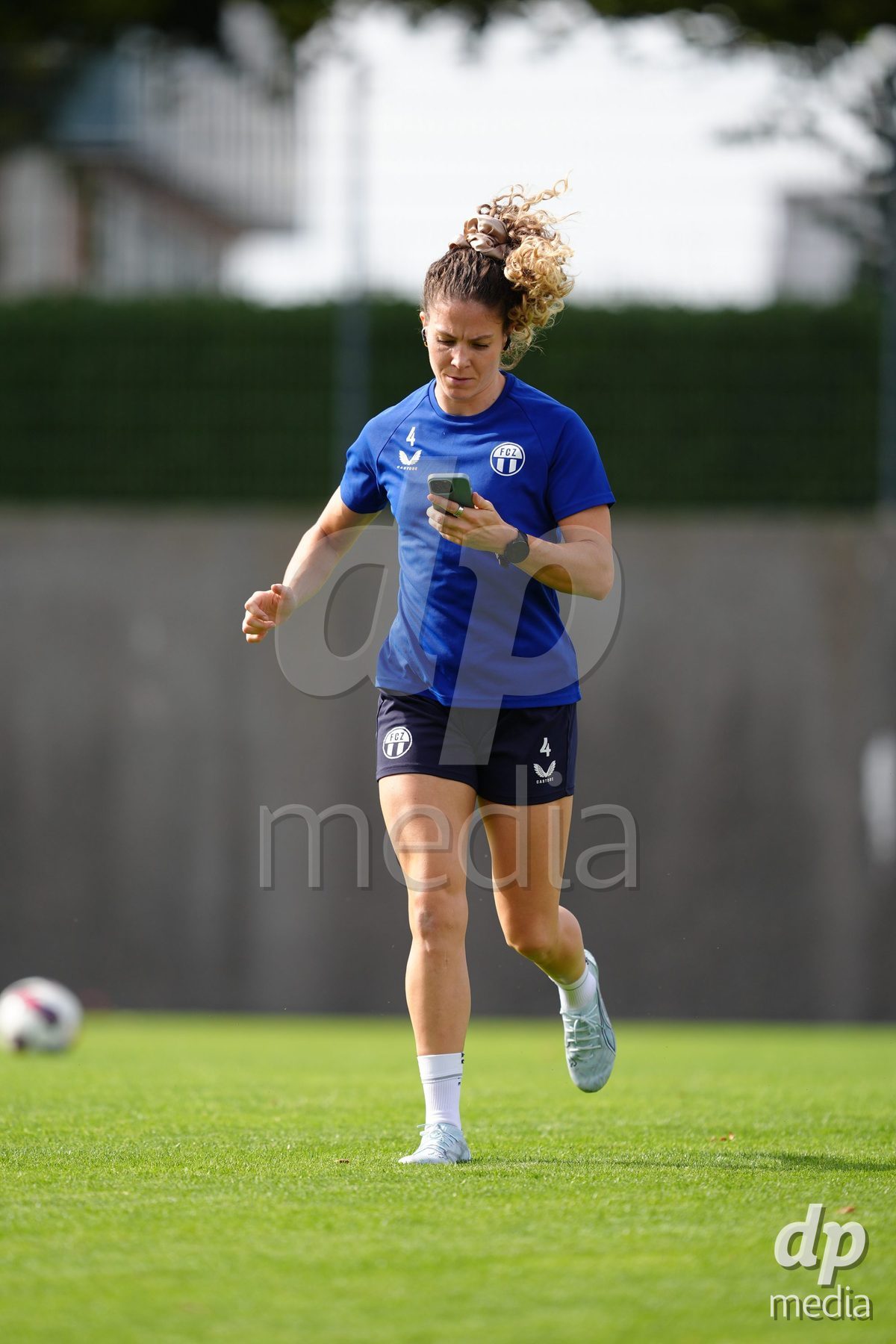 Zurich, Switzerland - September 13: Luana Chiara Buhler of FC Zürich during the AXA Women's Super League match between FC Zurich and FC Basel 1893 at Stadion Letzigrund on September 13, 2026 in Zurich, Switzerland.
