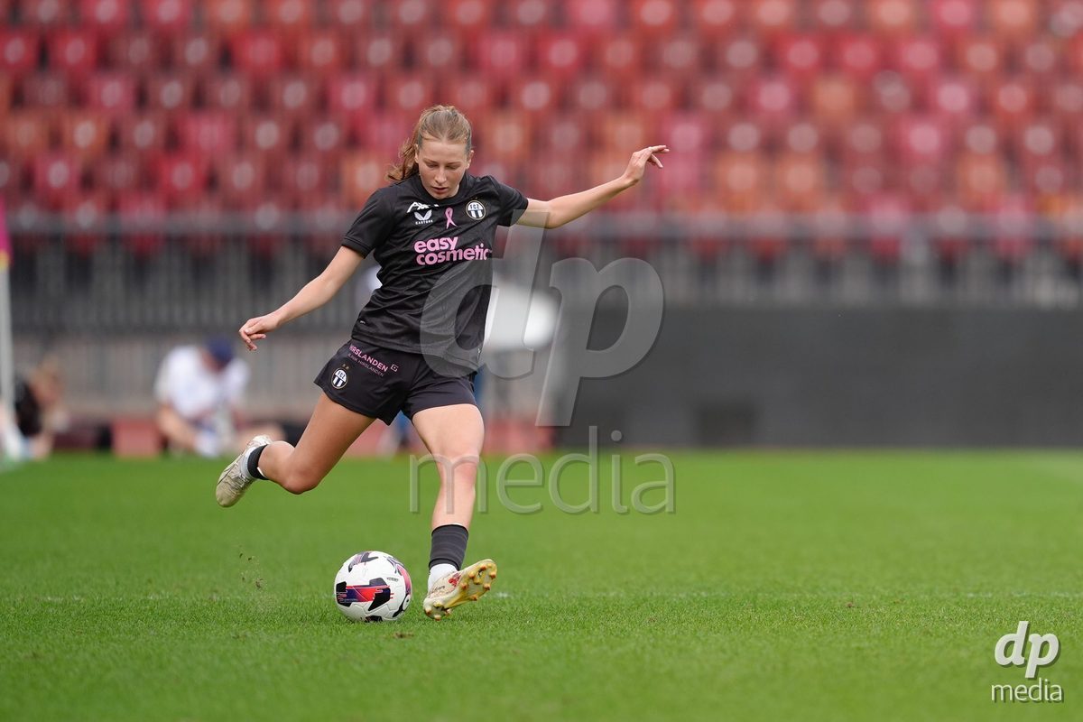 Zurich, Switzerland - September 13: Marlene Wild of FC Zürich during the AXA Women's Super League match between FC Zurich and FC Basel 1893 at Stadion Letzigrund on September 13, 2026 in Zurich, Switzerland.