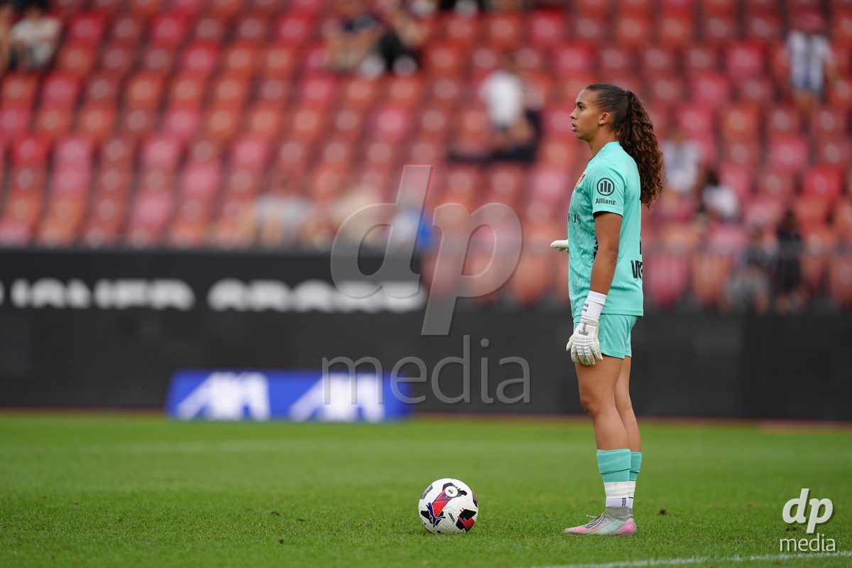 Zurich, Switzerland - September 13: Goalkeeper Selina Wolfle of FC Basel 1893 during the AXA Women's Super League match between FC Zurich and FC Basel 1893 at Stadion Letzigrund on September 13, 2026 in Zurich, Switzerland.